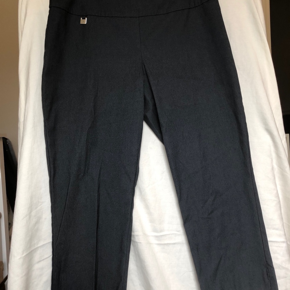 Charcoal Grey crop pants
